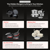 Titanium 12-Piece Cookware System™