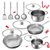 Titanium 12-Piece Cookware System™
