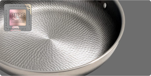 100% Certified Pure Titanium