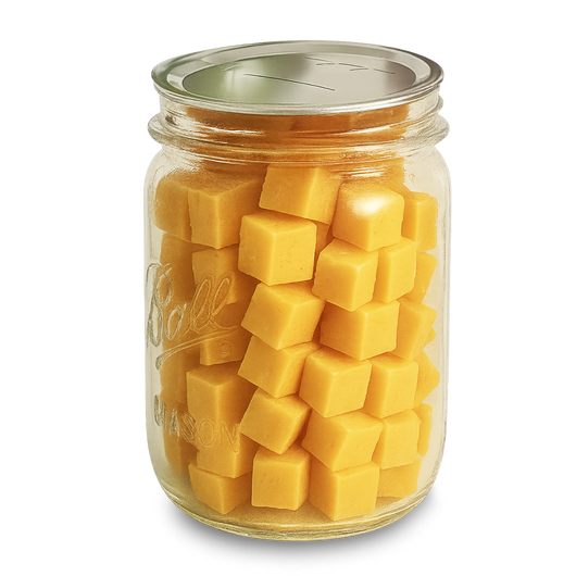 storing cheese in vacufresh mason jar