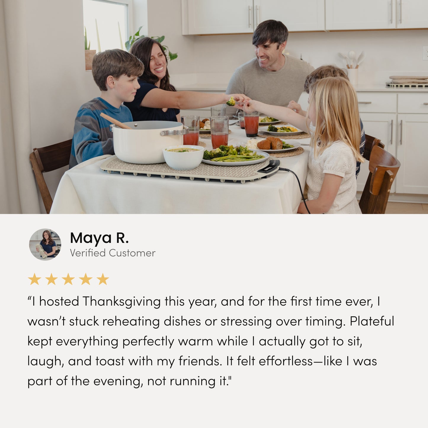 The Always-Hot Food Mat (US)
