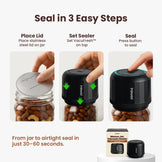 VacuFresh™ Mason Jar Vacuum Sealer