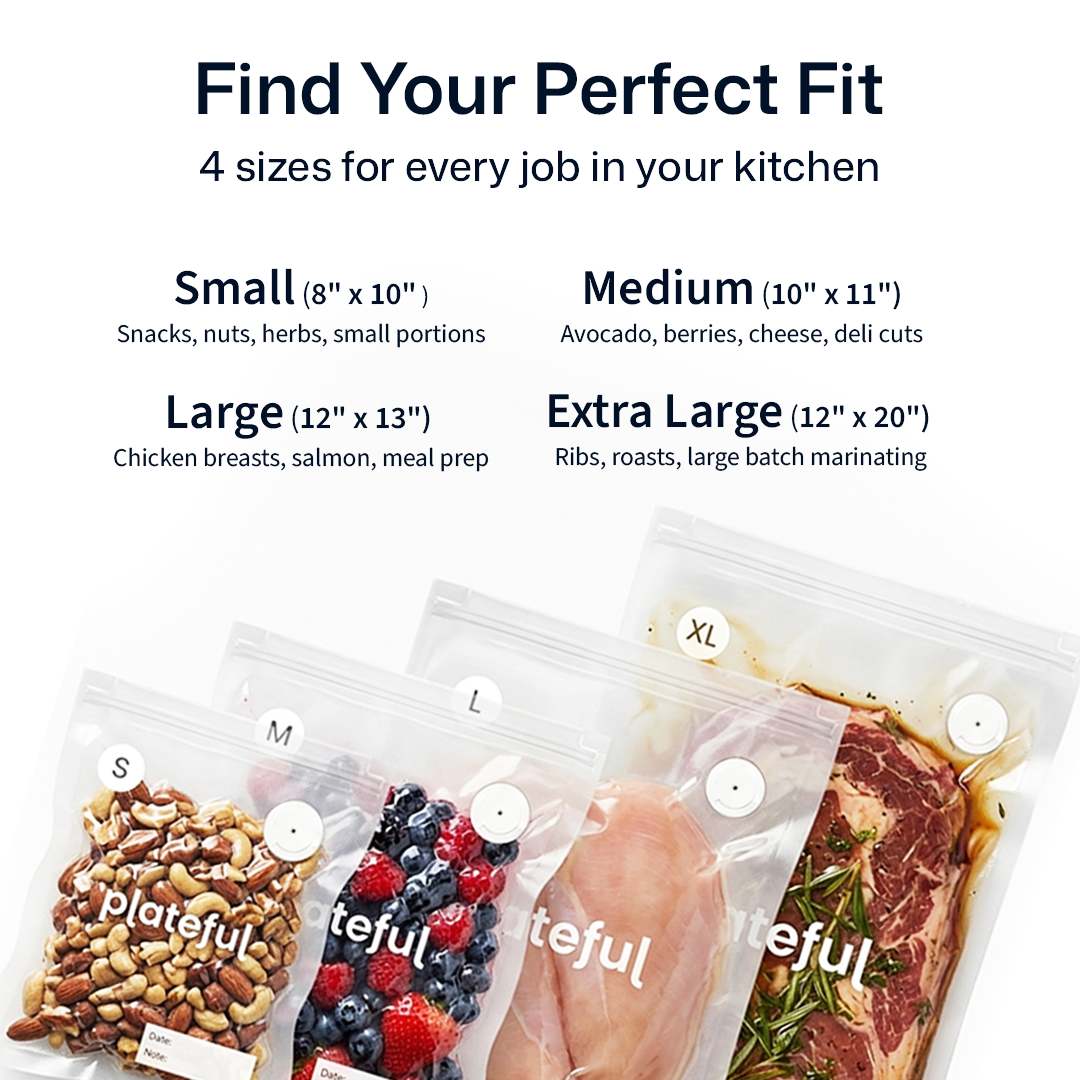 VacuBags™ Vacuum Seal Bags – Plateful
