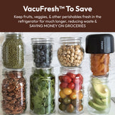VacuFresh™ Mason Jar Vacuum Sealer
