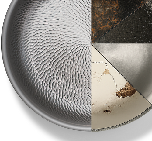 Titanium pan