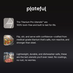 Titanium Utensils | Titanium Cooking Utensils - Plateful