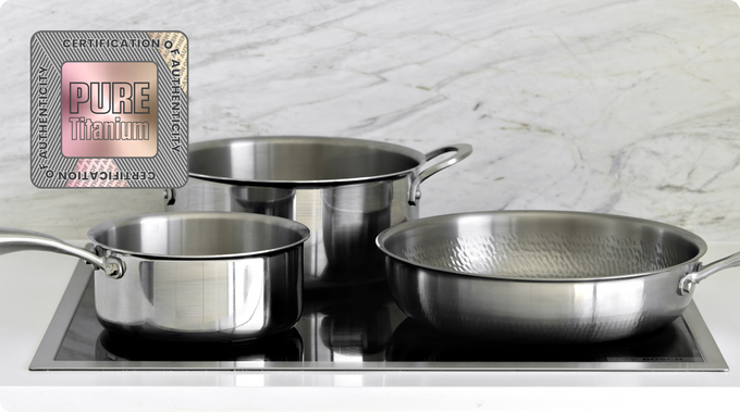 100% Certified Pure Titanium