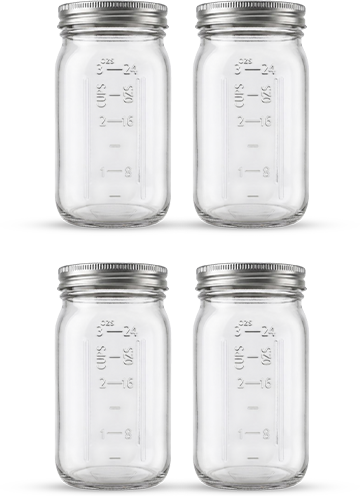 Plateful Mason Jars