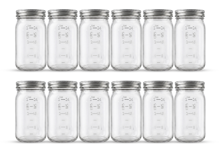 Plateful Mason Jars